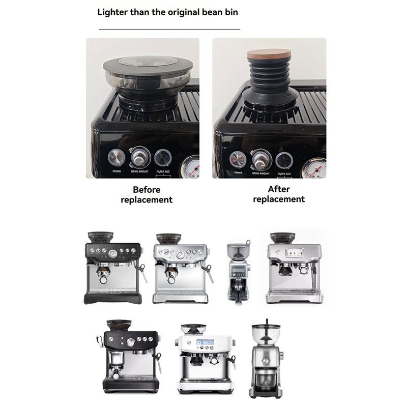 Bean Hopper Lid - WORTHOWN-Breville BES875/876/870/878/880/BCG820 에스프레소 블로잉 청소 도구