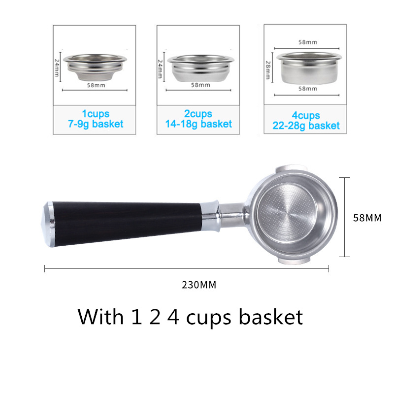 Coffee Machine Expobar - Expobar E61 58mm 네이키드 포타필터, 목재