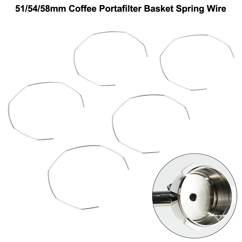 5Pcs 51/54/58mm 커피 포터필터 스프링 클립 - Coffee Machine Expobar 리뷰 및 가격