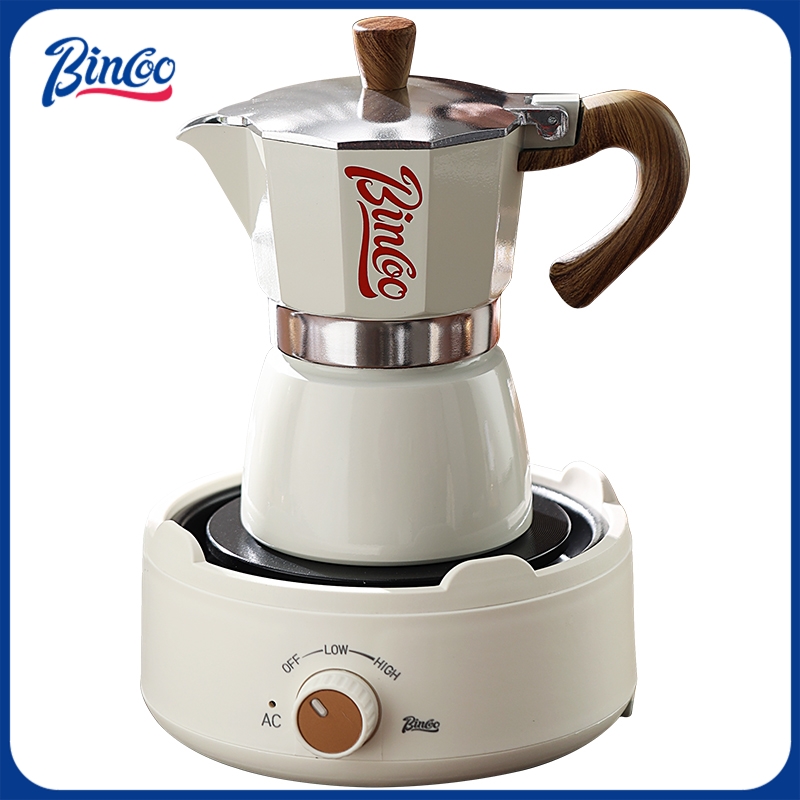빈쿠 모카포트와 전기 스토브 콤보 에스프레소 메이커,  - Hero Coffee Equipment 리뷰 및 가격