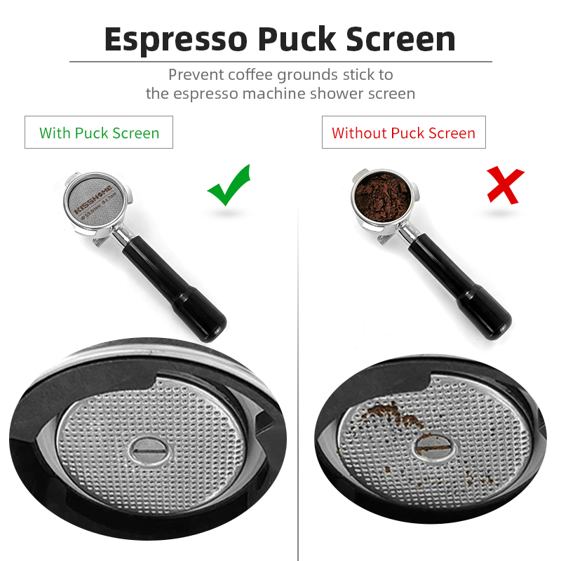 커피 퍽 스크린 51mm 53.5mm 58.5mm Br - Hero Coffee Equipment 리뷰 및 가격