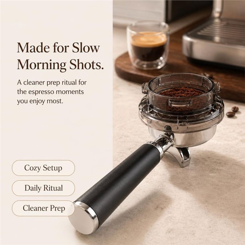 B51CNEW! 트위스트-락 포타필터 깔때기 54mm  - Breville Espresso Barista Express 리뷰 및 가격