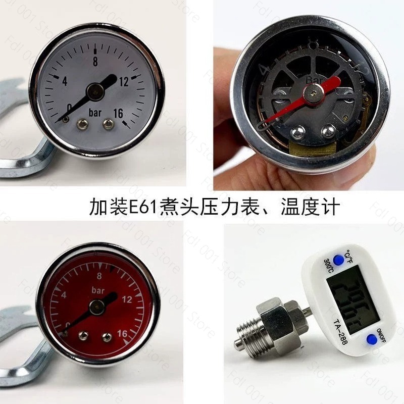 E61 에스프레소 머신 업그레이드 키트(압력 게이지 및 - Pressure Gauge Espresso 리뷰 및 가격